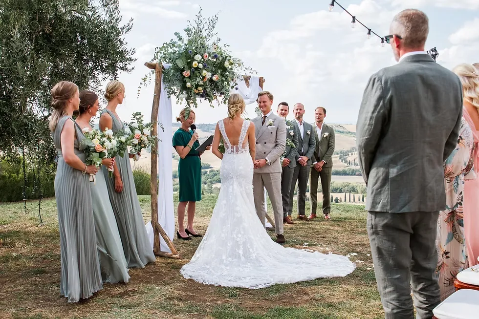 Anpassa bröllopet efter väder och säsong