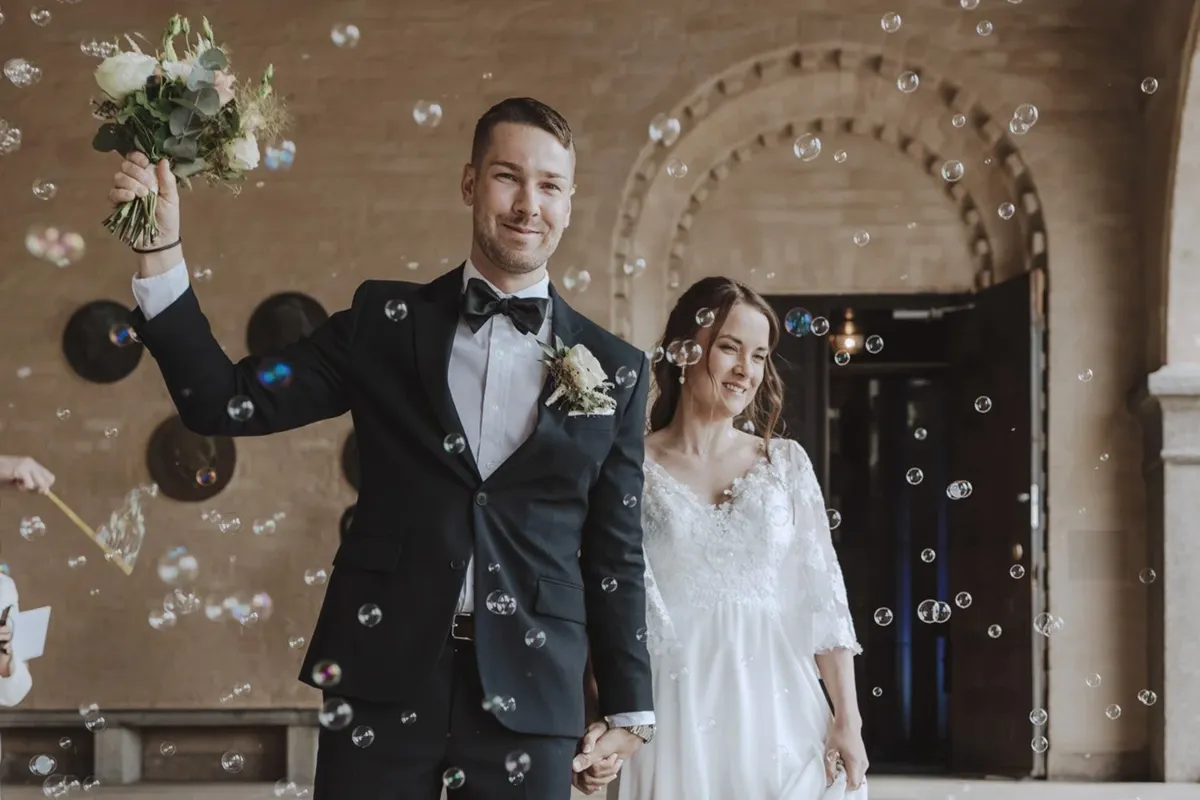 Så skapar du en magisk entré med såpbubblor