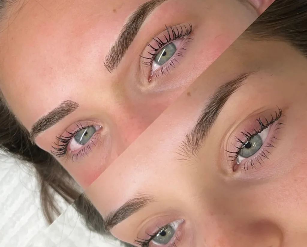 microblading ögonbryn